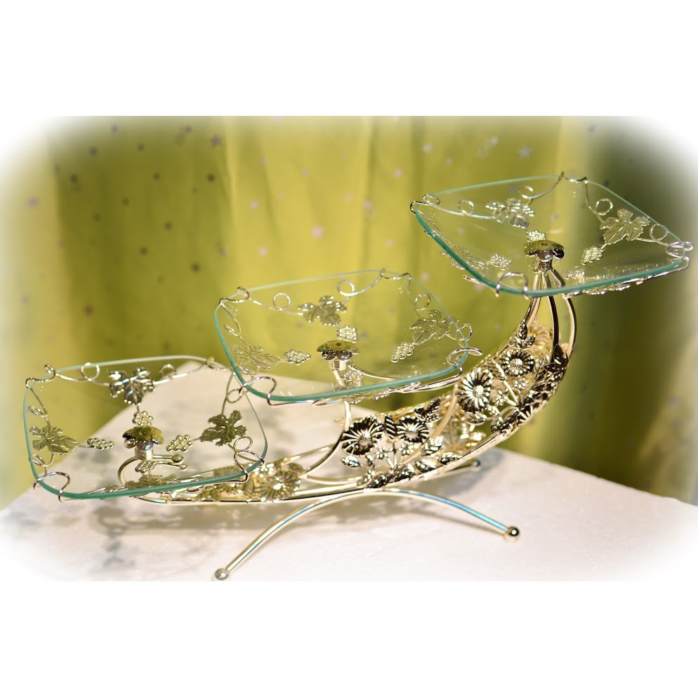 Khay đựng hoa quả bánh kẹo